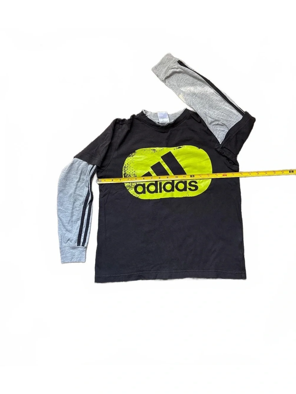 Boys Size M (10/12) Lot: Tony Hawk Striped Hoodie & Adidas Graphic Tee Pack